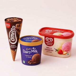 ICE CREAMS  & MORE